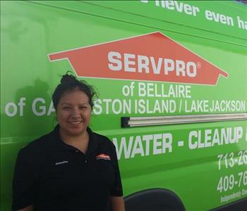 Jeannette Mendez, team member at SERVPRO of Galveston Island / Lake Jackson