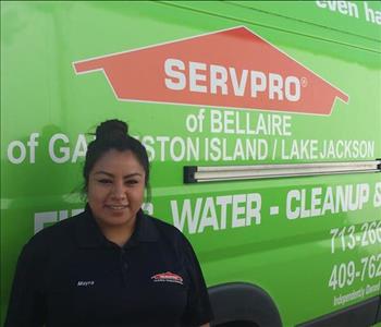 Mayra Mendez, team member at SERVPRO of Galveston Island / Lake Jackson